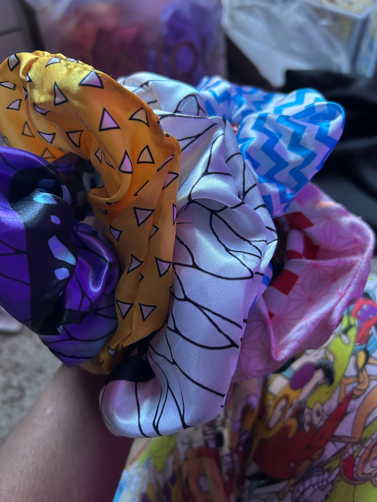 Demon Slayer Scrunchies