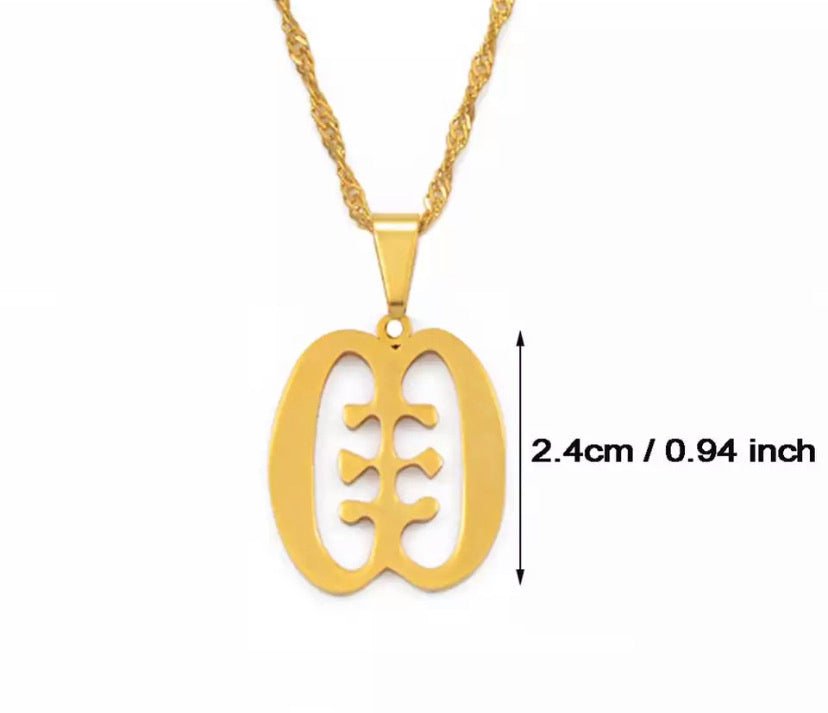 Adinkra Pendant Necklaces - Unique Style Code