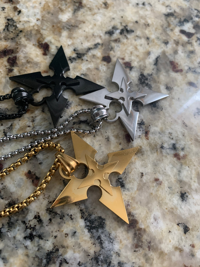 Shuriken Necklace - Unique Style Code