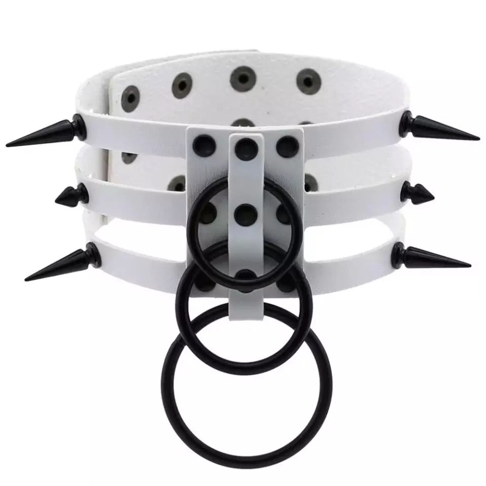 Spiked Goth Choker - Unique Style Code