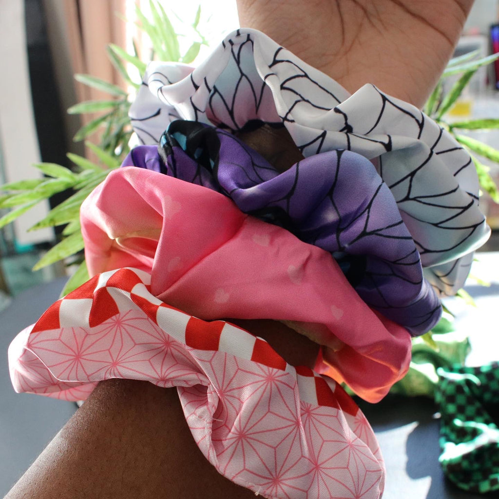 Demon Slayer Scrunchies - Unique Style Code