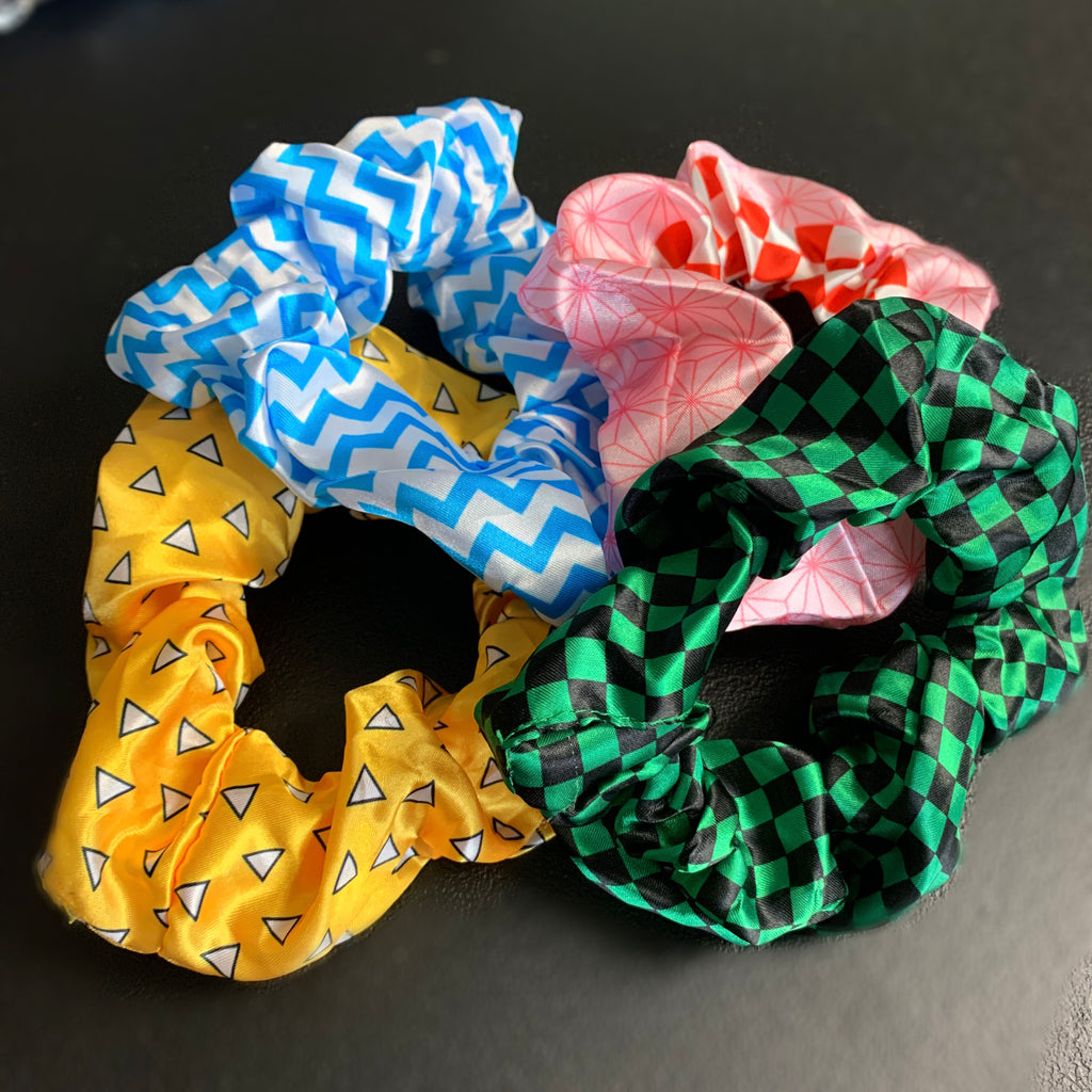 Demon Slayer Scrunchies - Unique Style Code