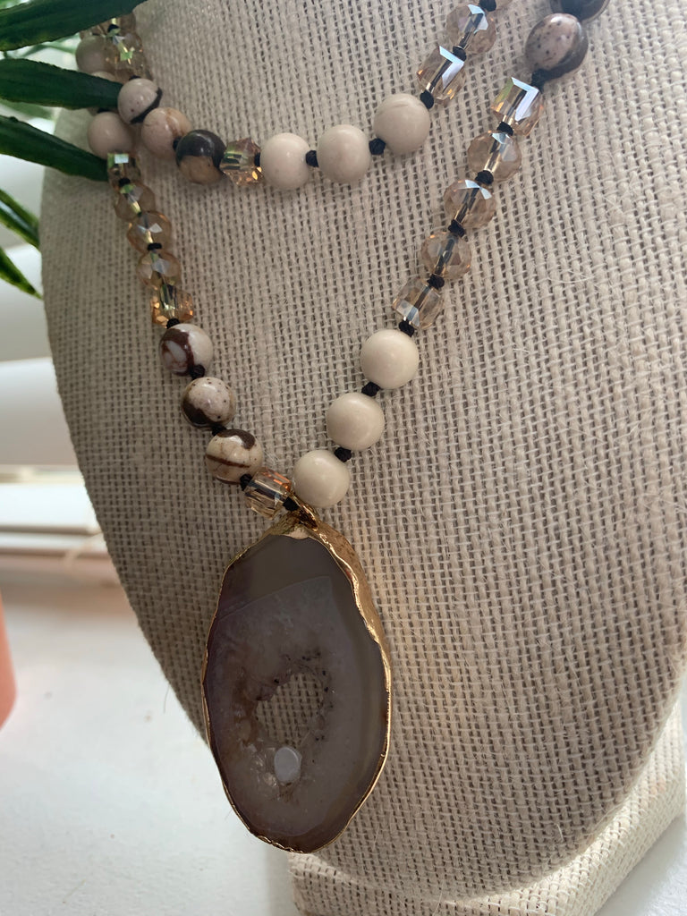 BOHEMIAN ZEN Beaded Necklace - Unique Style Code