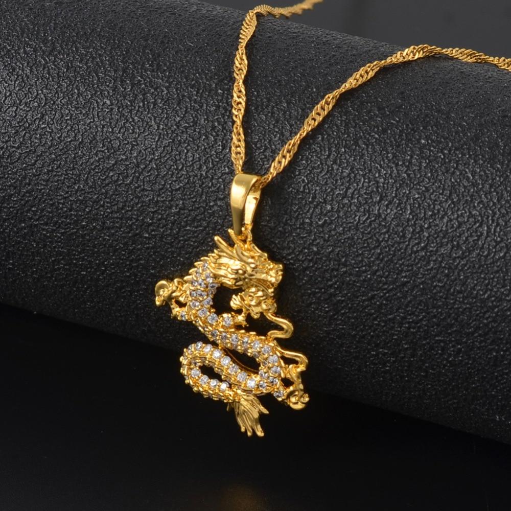 YEAR OF THE DRAGON PENDANT NECKLACE - Unique Style Code